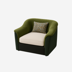 Bulky Dara 1 seater - Helloilmare